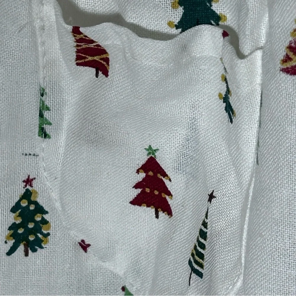 Holiday Tree Pattern Kitchen Baking Cooking Apron